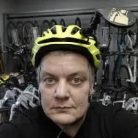 bike helmet too high